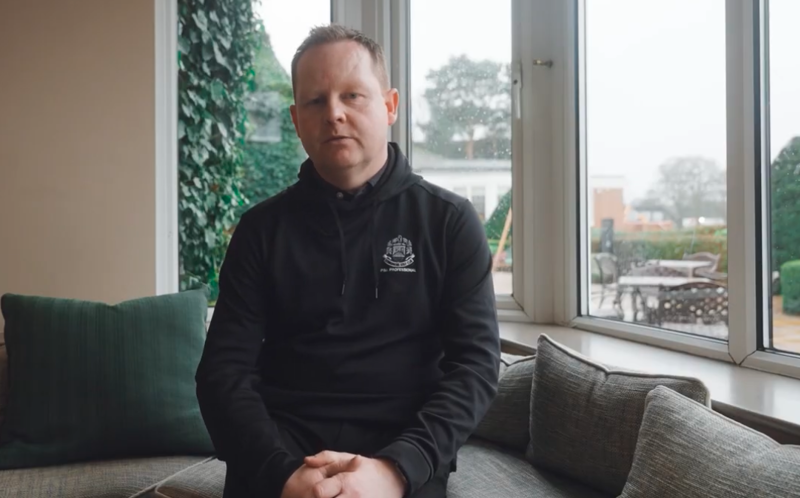 Lindsay Boyd, PGA Professional at Donaghadee Golf Club, TGI Partner for 3 years