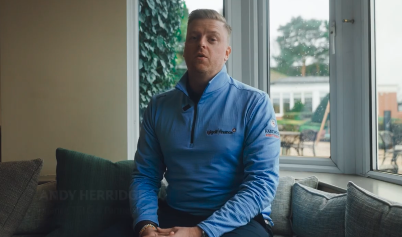 Andy Herridge of  TGI Golf Finance